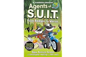 Agents of S.U.I.T.: From Badger to Worse: A Laugh-Out-Loud Comic Book Adventure!: 2 (Agents of S.U.I.T., 2)