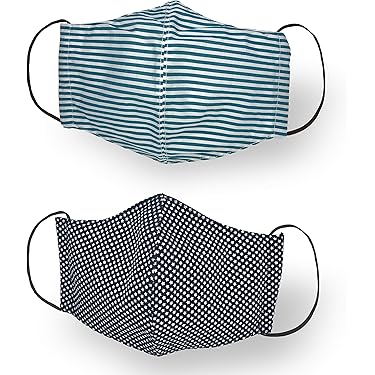 Hanes Mascherine Viso 100% Cotone Lavabile Riutilizzabile - Foto 3