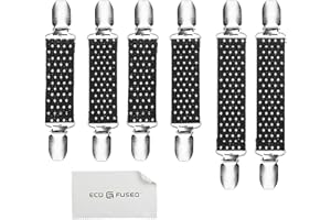 ECO-FUSED Mitten Clips and Hat Clip - Never Lose Mittens, Gloves, Beanie Caps Again - Strong Clips for Secure Attachment - Perfect Solution for Toddlers - Ideal for School, Playing in the Snow, Cold Winter Days