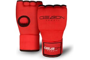 UTOXIA GEARON Boxing Hand Wraps Inner Gloves, Pro Boxing Elasticated Gel Gloves for Combat Sports, Pro Grip Boxing Inner Gloves For Men and Women