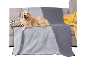 PAWSEE Pawsse Coperta Impermeabile per Cani, Coperta Sherpa per Cuccioli di Gatto per Divano Letto, Fodera Protettiva Lavabile per Mobili, 203x152 cm