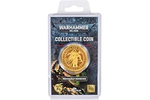 MERCHOID Warhammer 40,000: Necron Edición Limitada Numerada Individualmente Monedas Oro Serie 1 Número 1