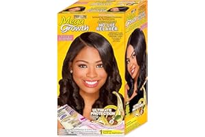 Profectiv Mega Growth No-Lye 1 Touch Up Relaxer Kit Super