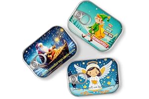3er MIX Geldgeschenk Verpackung Weihnachten Sardinendose Geld Geschenkverpackung oder Geldgutschein Nikolaus, X-Mas, Wichteln | inkl Aufkleber für individuelle Botschaft | made by Schöne Güter