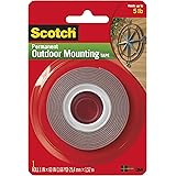 3M 76274 Scotch Exterior Mounting Tape, 1-Inch by 60-Inch