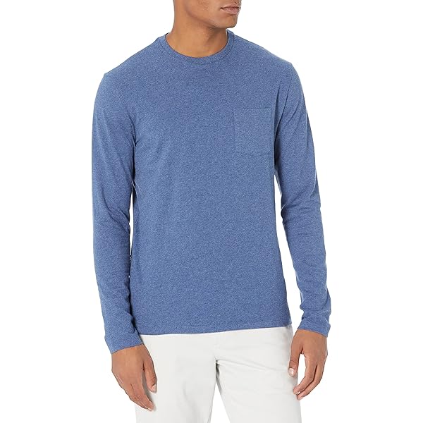COOFANDY Heren T-Shirt met Lange Mouwen Basic T-Shirts Ronde Hals Casual T Shirt Lichtgewicht Tops Regular Fit Zwart 3XL