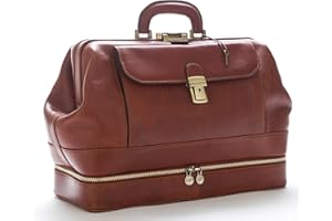 DD FIRENZE D&D - Sac Médecin En Cuir Véritable