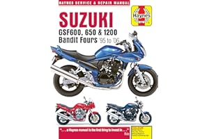 Suzuki GSF600, 650 & 1200 Bandit Fours (95-06) Haynes Repair Manual (Paperback)