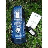NEW 2018 Travel Tap 800 ml 'Flip Spout' pure water filter bottle & insulated carrier and spare filter - 3200 litres