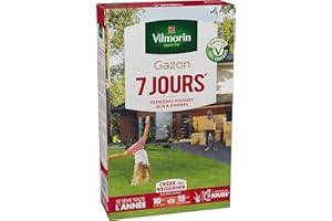 Vilmorin Gazon 7 Jours Boite 250 g, Vert