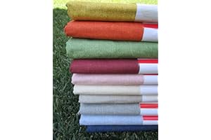 PAGO POCO Telo Arredo Copritutto Multiuso in Tinta Unita Tutti i Colori Singolo e Matrimoniale 100% Cotone Novita' 2022!!!! (Beige, Matrimoniale 260x260)