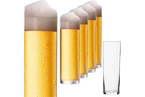 IMPERIAL glass Imperial Juego de 6 vasos de colonia de cristal, 200 ml (máx. 250 ml), barras de cerveza de 0,2 l, aptos para lavavajillas