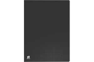 OXFORD Elba Memphis Protège-documents 80 vues polypropylène opaque A3 Noir