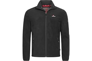 Höhenhorn Badus Herren Fleece Jacke Microfleece Full Zip Troyer Outdoor Wander Trekking
