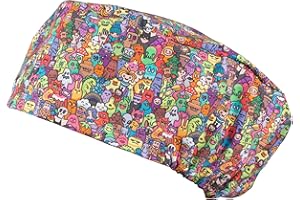 Pilucaps, Gorro quirófano pelo largo modelo WALLY unisex para mujer y hombre 100% algodón