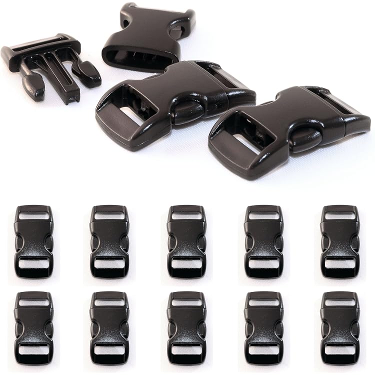 Metall-Klickverschluss Alumaxx, Set Aus 8 Stück, 3/8", Klippverschluss