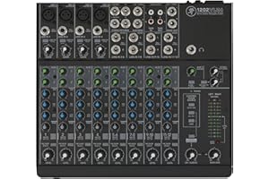 MACKIE 1202VLZ4 Mezclador Compacto Analógico de 12 Canales Con Legendarios Preamplificadores de Micrófono Onyx