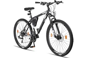 Licorne Bike Effect Premium VTT avec frein à disque en aluminium pour garçons et filles 21 vitesses