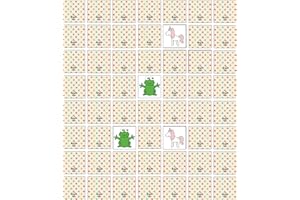 the lazy panda card company 120 Stück Memory Spiel Legekarten Blanko/Polka zum Selbstgestalten - 6 x 6 cm - für Kinder, Enkelkinder und Erwachsene, Selber Malen Basteln und Tuschen