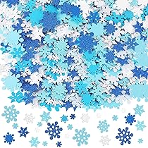 500 pezzi adesivi in gommapiuma con fiocchi di neve adesivi in gommapiuma glitterati adesivi in gommapiuma natalizia autoadesivi per bambini 3 dimensioni adesivi per vetrine con fiocchi di neve natale