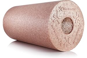 BODYMATE Rodillo Standard para Tejido fascial | Dureza Media | Longitud 30 cm diámetro 15 cm | con Libro electrónico Gratuito | Rodillo miofascial Profesional