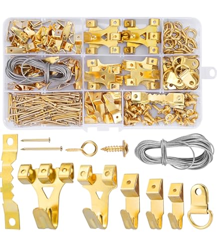 Lot De 200 Œillets De Vis, Piton À Visser, Petits Œillets, Boulons À