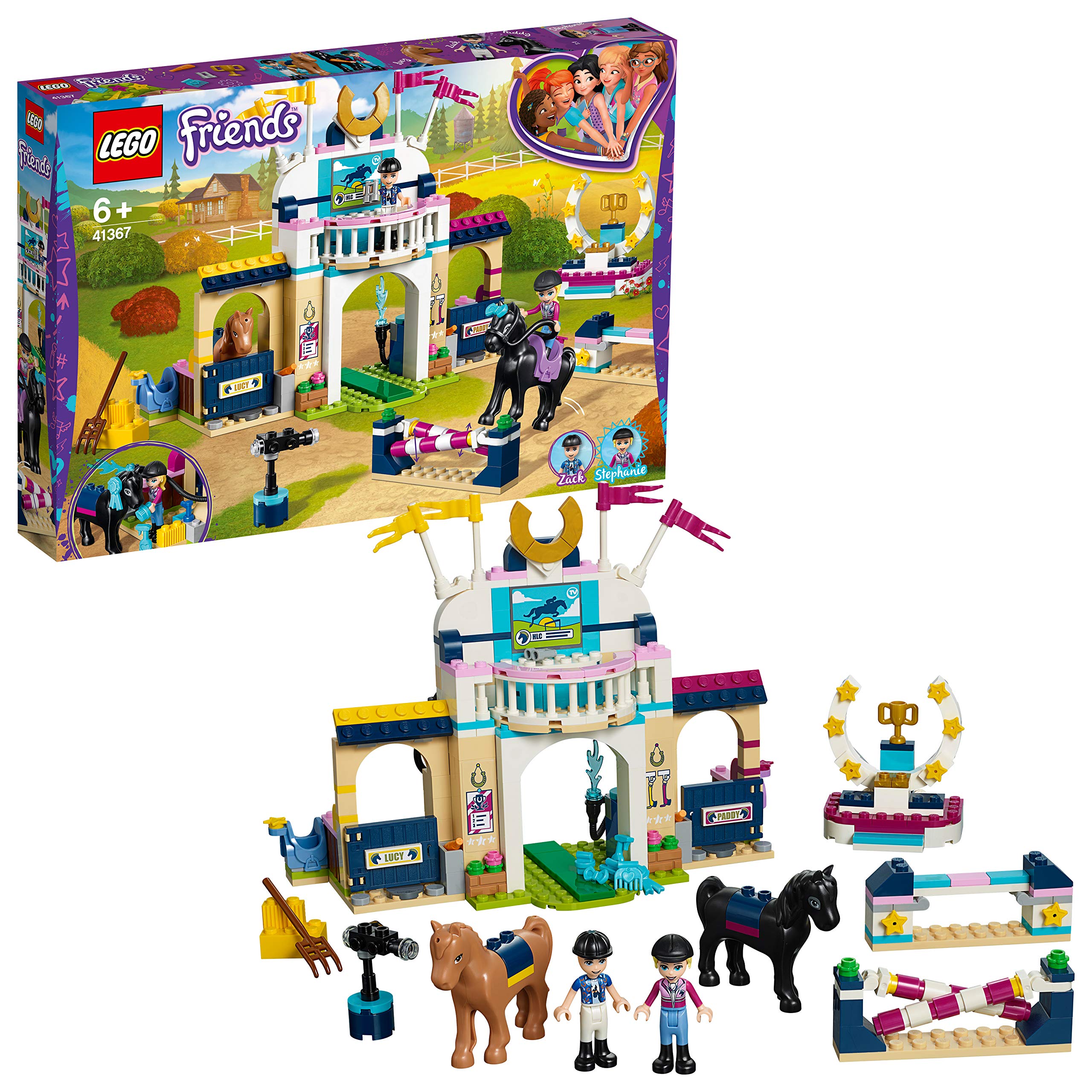 Lego 41367 Friends Stephanie S Horse Jumping Playset Mini Dolls