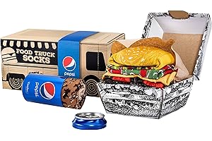 Rainbow Socks x Pepsi – Calze Food Truck dla per lui e per lei – 3 paia