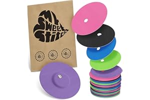MySweetStitch - 25 x Freestyle Libre 3 pansement Rond avec trou de ventilation, Overpatch Ø 60 mm, protection capteur, imperméable, respirant, doux pour la peau, Fabriqué en Allemagne, Arc-en-ciel