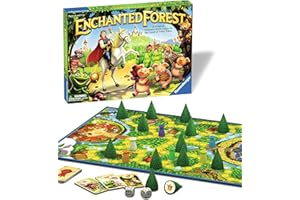 Ravensburger Enchanted Forest Classic Family Board Game for Kids Age 4 Years and Up - 2 to 4 Players - Magical Treasure Hunt