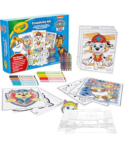 Loisir Creatif - Limics24 - Kit Créatif Pat Patrouille Sticker Book ( 4