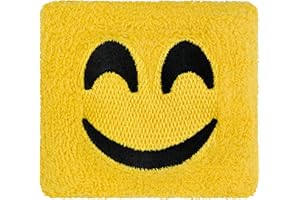 MOTOLOOT Brake Fluid Reservoir Cover Sock for Motorcycles, Sporbikes and Gifts by Moto Loot (Smiley Emoji)