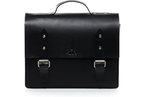 SID & VAIN serviette ordinateur cuir véritable BOSTON cartable porte-document attaché-case grand homme sac bandoulière travail