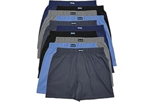 MioRalini Herren Lockere Weiche Boxershort Klassisch 10er Set