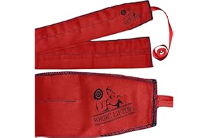 Crossfit Bandes (1 Paire/2 Wraps) 32" Force Pure pour haltérophilie | Entraînement | Musculation | Bodybuilding — pour Femmes et Hommes — Evite Les blessures Pendant l’haltérophilie