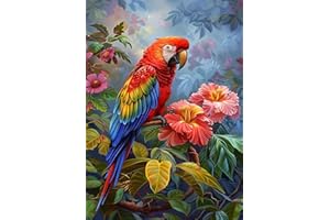 AVEJOYS Puzzle Adulte 1000 Pièces Ara Macao 70x50cm Puzzles pour Adultes Jeu éducatif Défi Jouets 1000 Pièces Puzzles pour Adultes Enfants