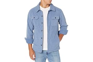 Amazon Essentials Uomo Giacca Camicia Invernale in Pile Polare a Maniche Lunghe