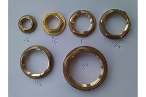 GASERVE LONDON LTD BRASS FLANGED BACKNUT BSP 1" ONE INCH