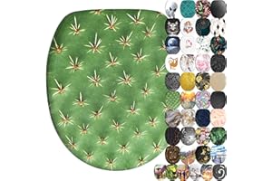 Sanilo Sedile WC con chiusura ammortizzata, grande scelta di belli copriwater da legno robusto e di alta qualità (Cactus)