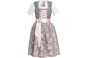 Alpenmärchen Kinderdirndl aus exklusiver Kollektion inkl. Schürze und Bluse, viele weitere Modelle