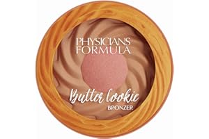 PHYSICIANS FORMULA Physicians formuła, Butter Cookie Bronzer, Bronzer rozjaśniający z kremowej i miękkiej tekstury, z masłem Murumuru, masłem Cupuaçu i masłem Tucuma, aromatem ciastek, 300.0 gram, 1 pozycja