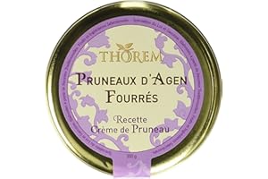 THOREM Boite Métal Prestige Pruneaux Fourrés à la Crème de Pruneau 300 g