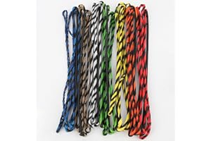 LIMAITY Flemish Twist Bogensehne | AMO 46-70" / 107-168 cm – Handgefertigte 12/14/16-Strang Ersatzsehne für Recurvebogen, Langbogen & Jagdbogen