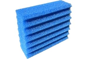 Heissner Éponge filtrante pour cartouche bleue grossière 10ppi pour FPU10100 FPU16000 FPU24000 (à partir de 2021)