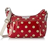 button spot curve shoulder bag