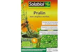 Solabiol SOPRAL3 Pralin Aux Argiles Vertes - Jusqu' à 3L - 2, 4kg