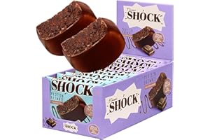‎FITNESSHOCK FitnesSHOCK Protein Cookie Schoko-Brownie Mix Box, Geschmack Schoko Kokos, ohne Zusatz von Zucker, Kekse mit 15% Eiweiß, sättigende Ballaststoffe, low carb, weiche Konsistenz, 10x50g