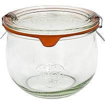 Vasetti Weck A Forma Di Tulipano - 6 Pezzi Da 370ml Con Clip E Guarnizioni - Foto 13