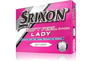 Srixon Softfeel Lady Bolas 2 Capas de Golf, Mujer