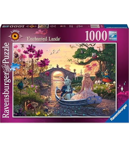 Peter Pauper Press Alice In Wonderland 1000 Piece Jigsaw Puzzle By Inc Peter Pauper Press
